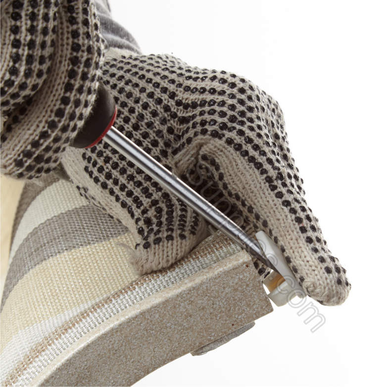 How to install chair slings for patio furniture